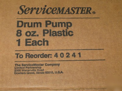8 oz. plastic drum pump