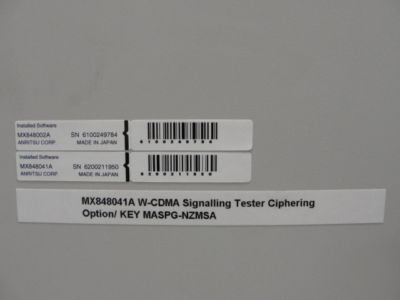Anritsu MD8480B w-cmda signaling tester 2 ghz