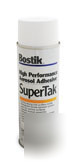High performace supertac aerosol adhesive