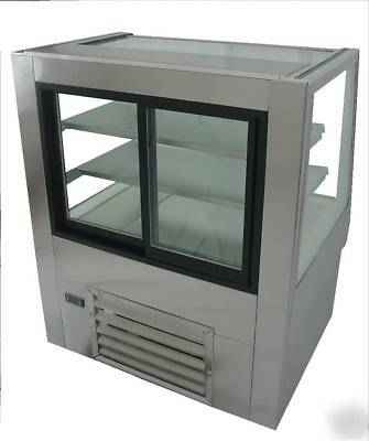 Cooltech refrigerated bakery pastry display case 36