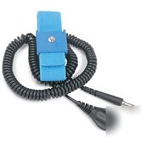Desco adjustable wrist strap, 6-ft. ground cord 09070