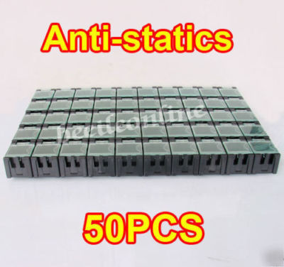 New components storage box 50 pcs smt smd anti-statics 