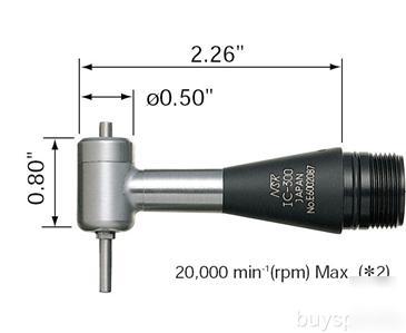 Nsk nakanishi micro grinder 90 angle attachment ic-300