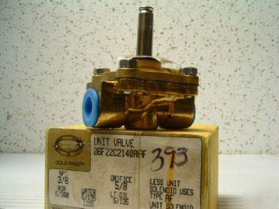 Parker gold ring solenoid unit valve 3/8