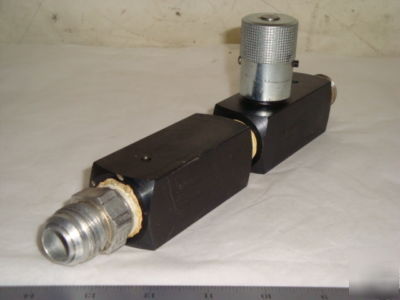 Parker valve assembly - C1200S & F1200S