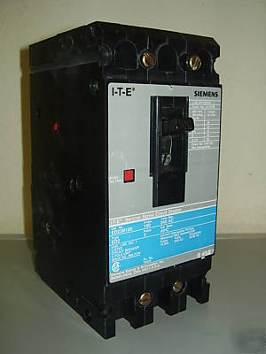 Siemens ED23B100 i-t-e sentron series circuit breaker 