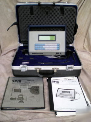Spm instrument bearing analysis analyzer sysetem bas-10