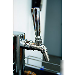 Chrome plated brass faucet tap handle - draft beer 