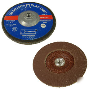 Flap disc abrasive -- 7 inch 80 grit closeout special
