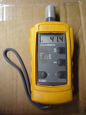 Handheld hanna thermohygrometer - model 93640