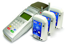 New exadigm XD2100 wireless credit card terminal w/opti