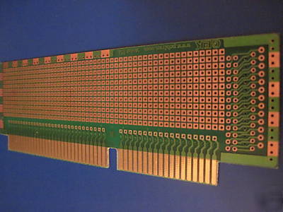 Prototype circuit board isa connector FR4MATERIAL