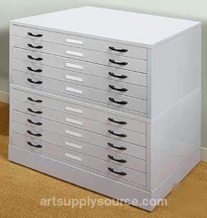 Studio designs 10 drawer flat file with low base 36X47