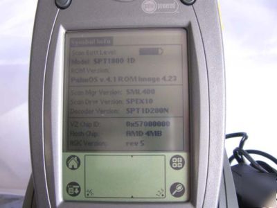 Symbol SPT1800 -TRG80400 spt 1800 barcode scanner kit