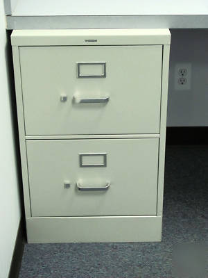 Hon legal size file cabinets - 2 drawer unit