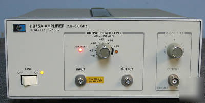 Hp 11975A amplifier, 2.0 - 8.0 ghz very nice 