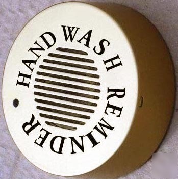 Motion sensor hand wash reminder 