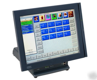 New * logic controls restaurant pos system LA3800 msr xp