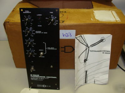 New m-0067E tapchanger voltage control relay 