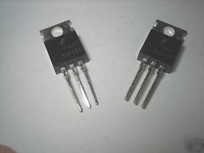 4X TIP121 npn darlington to-220 transistor 80V 5A 