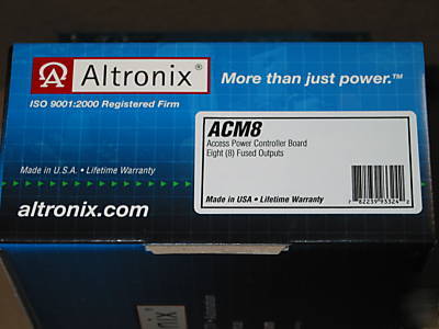 Altronix ACM8 access power & fire alarm interface board