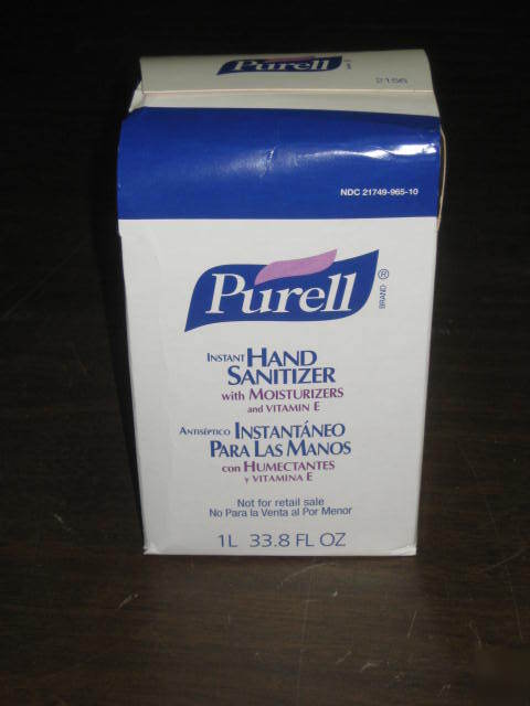 Gojo purell instant hand sanitizer 1L