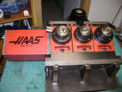 Haas HA5C3 triple dual spindle indexer 4TH axis rotary