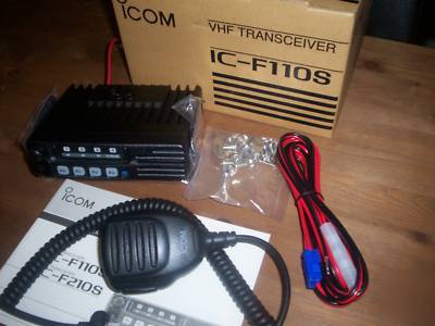 Nib icom F110S vhf taxi 2WAY radio b - free programming