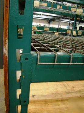 Pallet rack uprights ridg-u shelving 12' heavy duty 