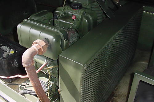 Portable diesel air compressor 175 psi 4310-01-364-4316
