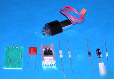250MW 405NM blue-violet laser diode module, glass lens