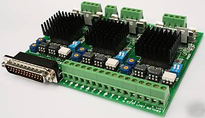 3 axis cnc router or mill stepper motor driver board 
