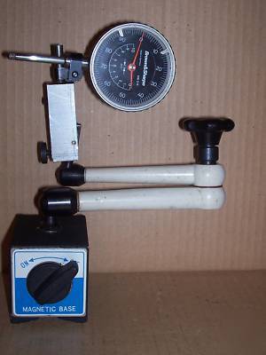 Browne sharpe 216 dial indicator and magnetic base used