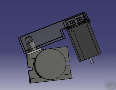 Cnc nema stepper motor mounts for rotary table kit 