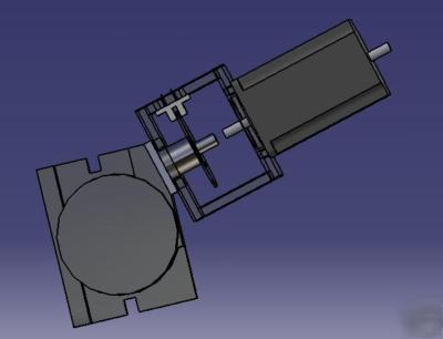 Cnc nema stepper motor mounts for rotary table kit 