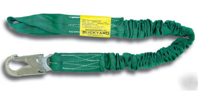 New buckingham full body harness w/web loop strech 6' 
