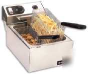 New electric twin basket counter fryer - 10 lb