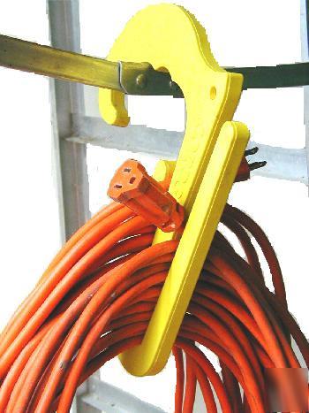 New extension cord holder invention storage power tools