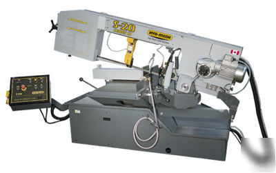 New hyd mech S20 bandsaw for structural cutting