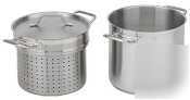 New nsf stainless steel pasta cooker with lid