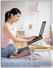 Portable notebook computer table laptop desk stand lap