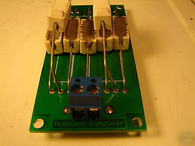 Power resistor 0.80 ohm 21 watt w/easy screw lugconnect