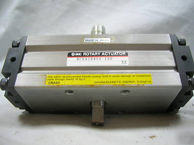 Smc rotary actuator model #NCRA1BW50-190 190 degree
