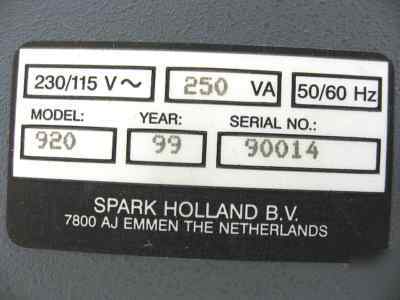 Spark holland 920 endurance autosampler