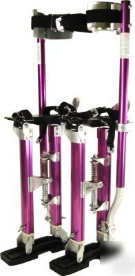 Sur-stilts 18-30 inch (purple) anodized alum drywall 