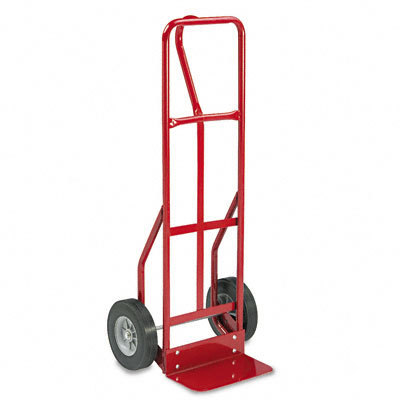 Two-wheel steel loop truck cart, 500LB capcty red