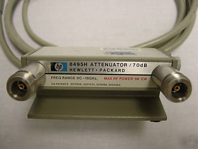 Agilent hewlett-packard attenuator model: 8495H 