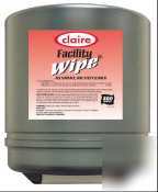 Claire facility wipes - 8X10IN - floral fragrance