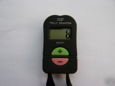 Electronic lcd hand tally counter digital counter