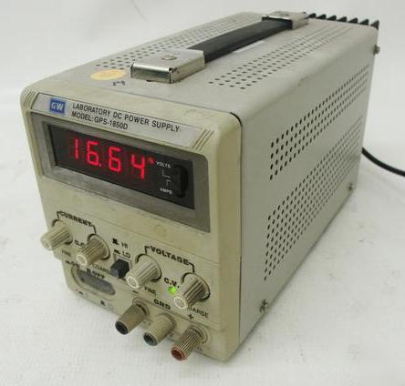Gw instek laboratory dc power supply 18V 5A gps-1850D